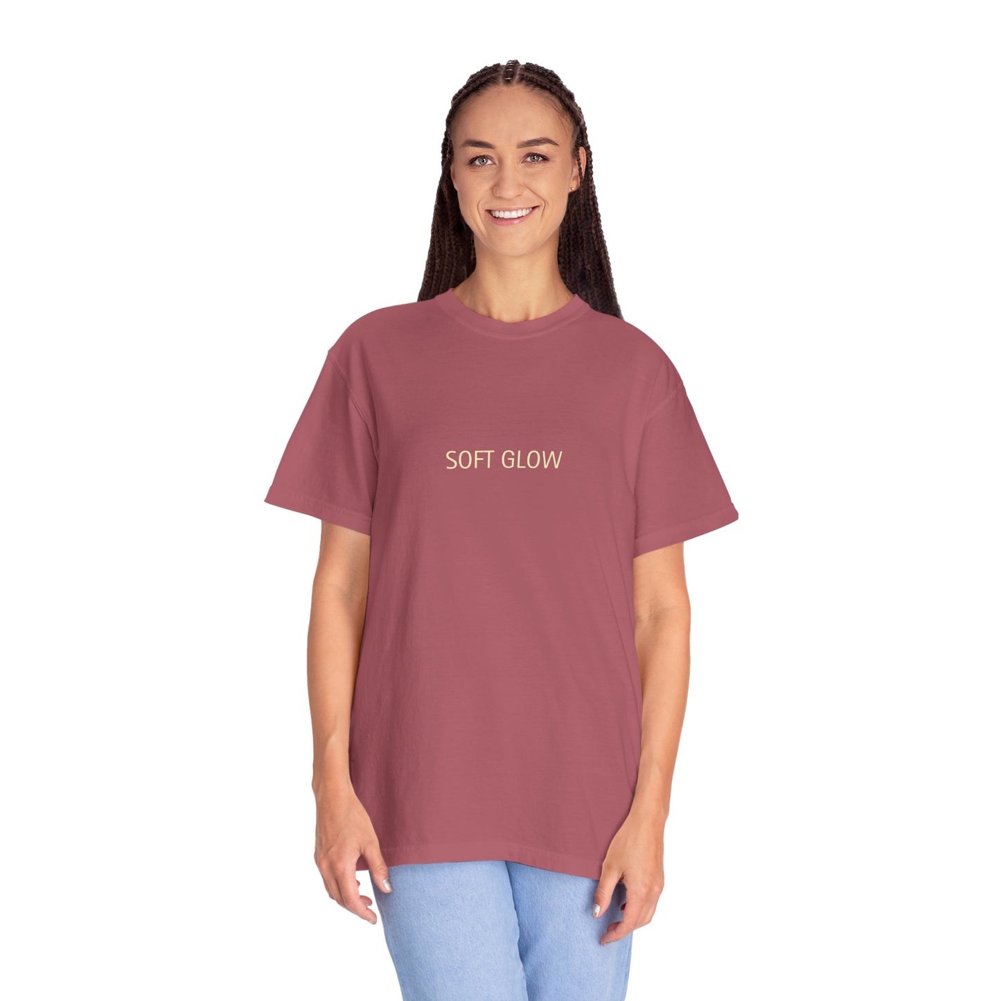 Soft Glow Unisex Garment-Dyed T-Shirt, Casual Tee for Everyday Style, Eco-Friendly Fashion, Gift for Friends, Summer Wardrobe Essential