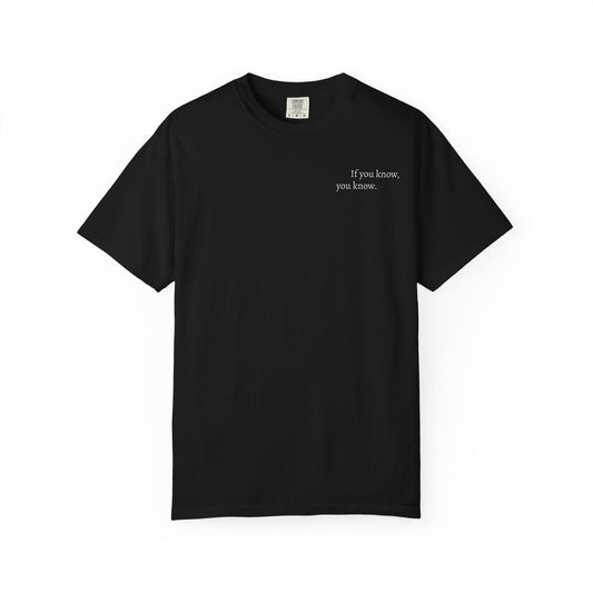 Unisex Garment-Dyed T-shirt - Casual Vibes, Gift for Friends, Everyday Wear, Summer Style, Comfortable Tee
