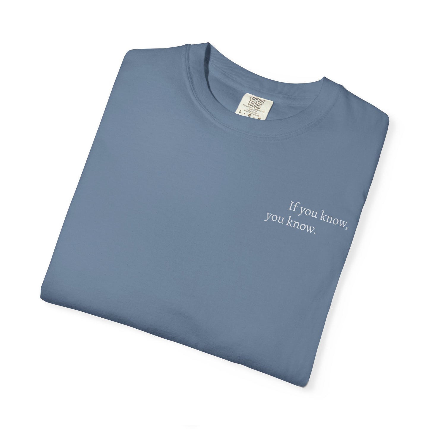 Unisex Garment-Dyed T-shirt - Casual Vibes, Gift for Friends, Everyday Wear, Summer Style, Comfortable Tee
