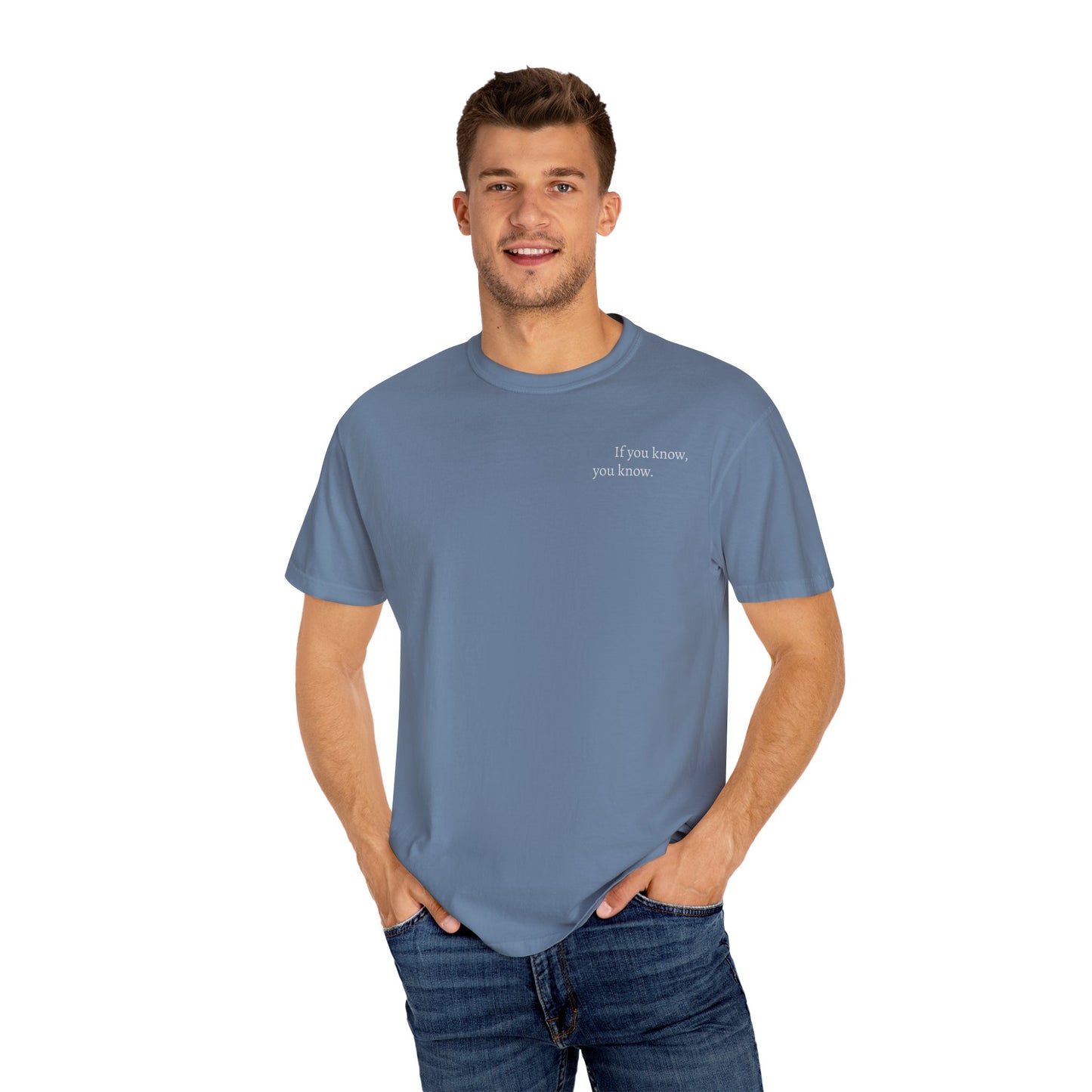 Unisex Garment-Dyed T-shirt - Casual Vibes, Gift for Friends, Everyday Wear, Summer Style, Comfortable Tee