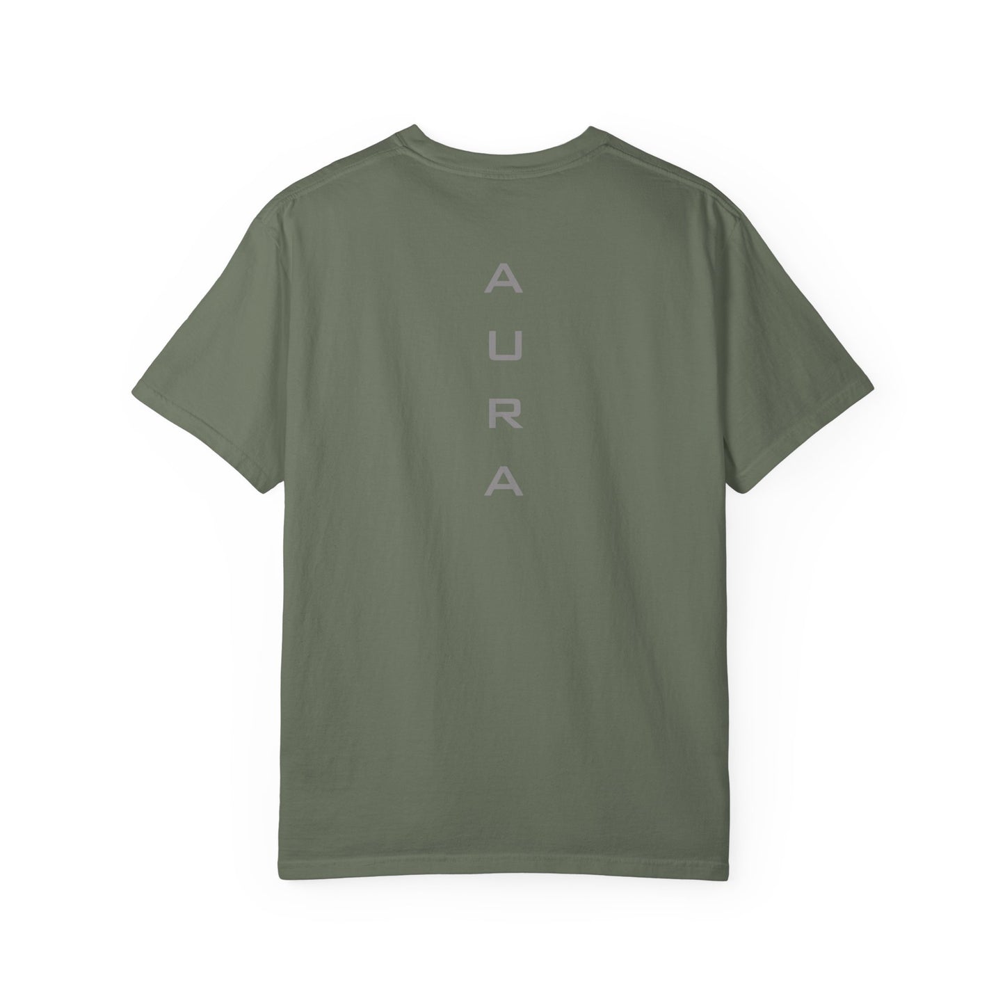 Unisex Aura Garment-Dyed T-shirt - Relaxed Fit Tee for Comfort, Casual Wear, Gifts, Everyday Style, Summer Vibes, Lightweight Essential
