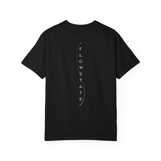FlowState Unisex Garment-Dyed T-shirt, Soft Casual Wear, Inspirational Gift, Everyday Comfort, Unique Statement Tee, Relaxed Style