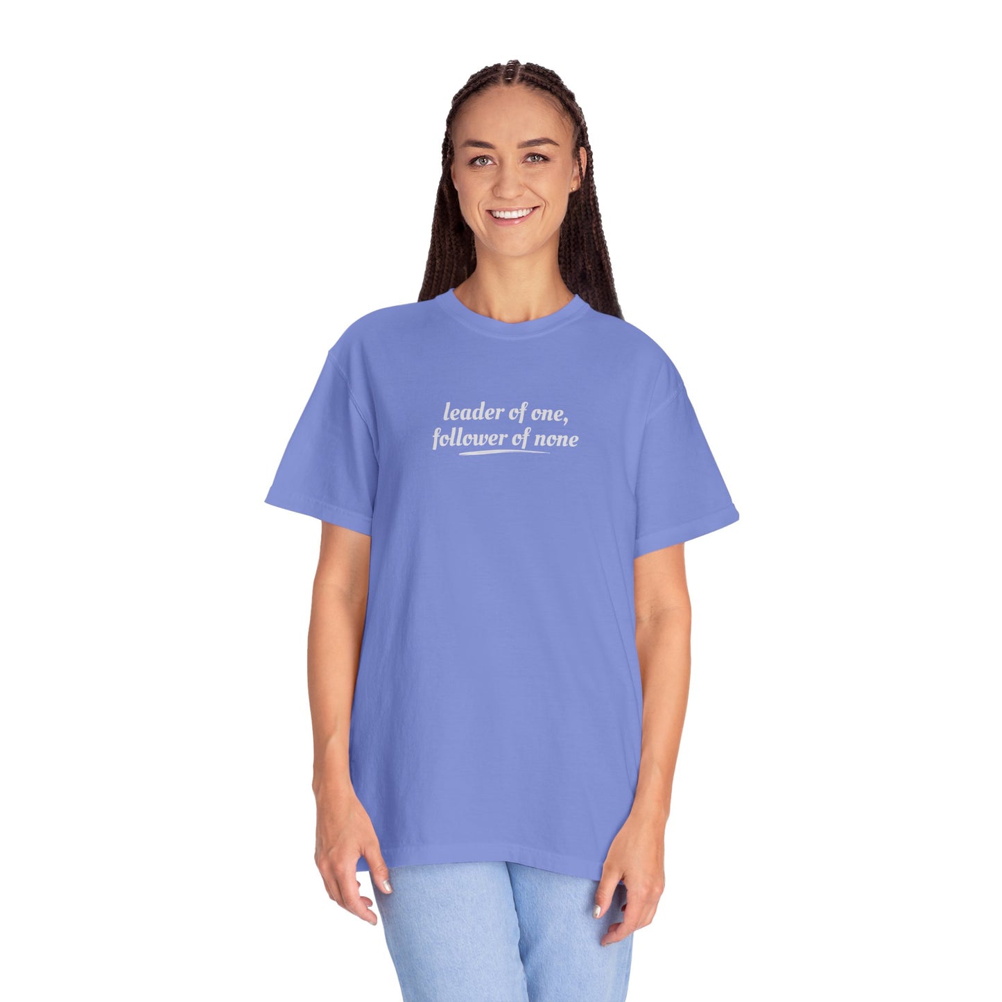 Leader of One T-Shirt, Casual Unisex Tee, Gift for Leaders, Inspirational Apparel, Birthday Gift, Motivational Wear