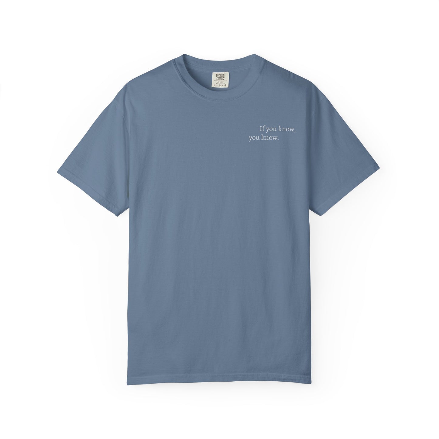 Unisex Garment-Dyed T-shirt - Casual Vibes, Gift for Friends, Everyday Wear, Summer Style, Comfortable Tee