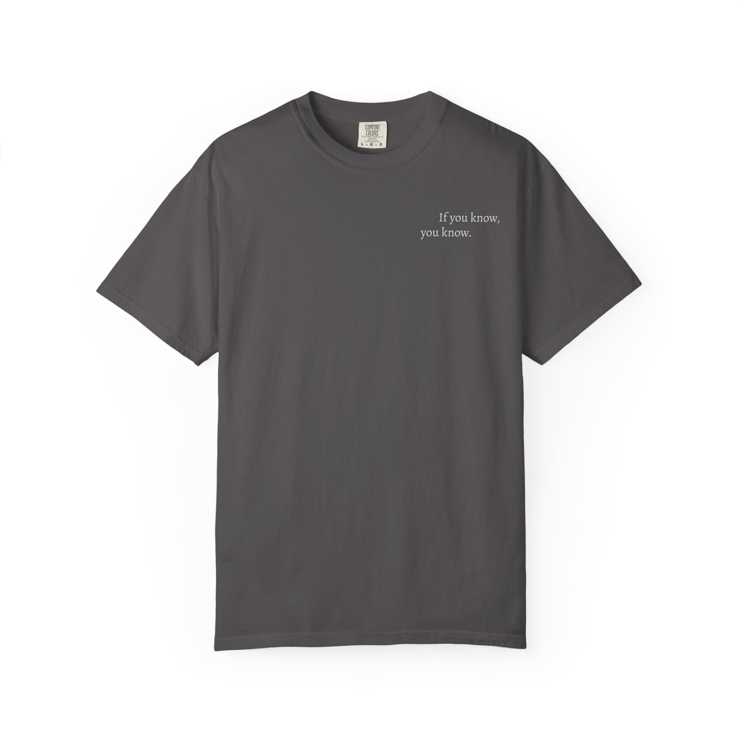 Unisex Garment-Dyed T-shirt - Casual Vibes, Gift for Friends, Everyday Wear, Summer Style, Comfortable Tee