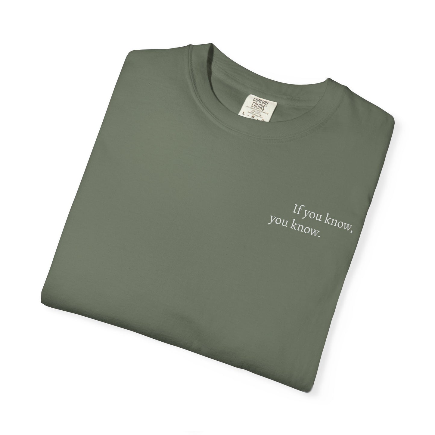 Unisex Garment-Dyed T-shirt - Casual Vibes, Gift for Friends, Everyday Wear, Summer Style, Comfortable Tee