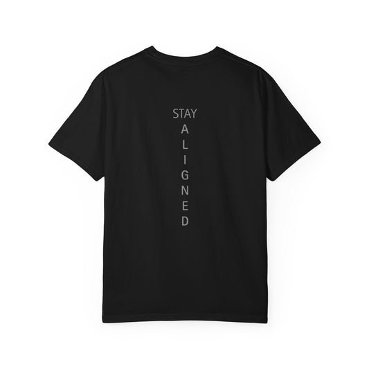 Unisex Garment-Dyed T-Shirt, Stay Aligned Philosophy Tee, Soft Cotton Summer Shirt, Motivational Graphic Tee, Wellness Gift, Casual [...]