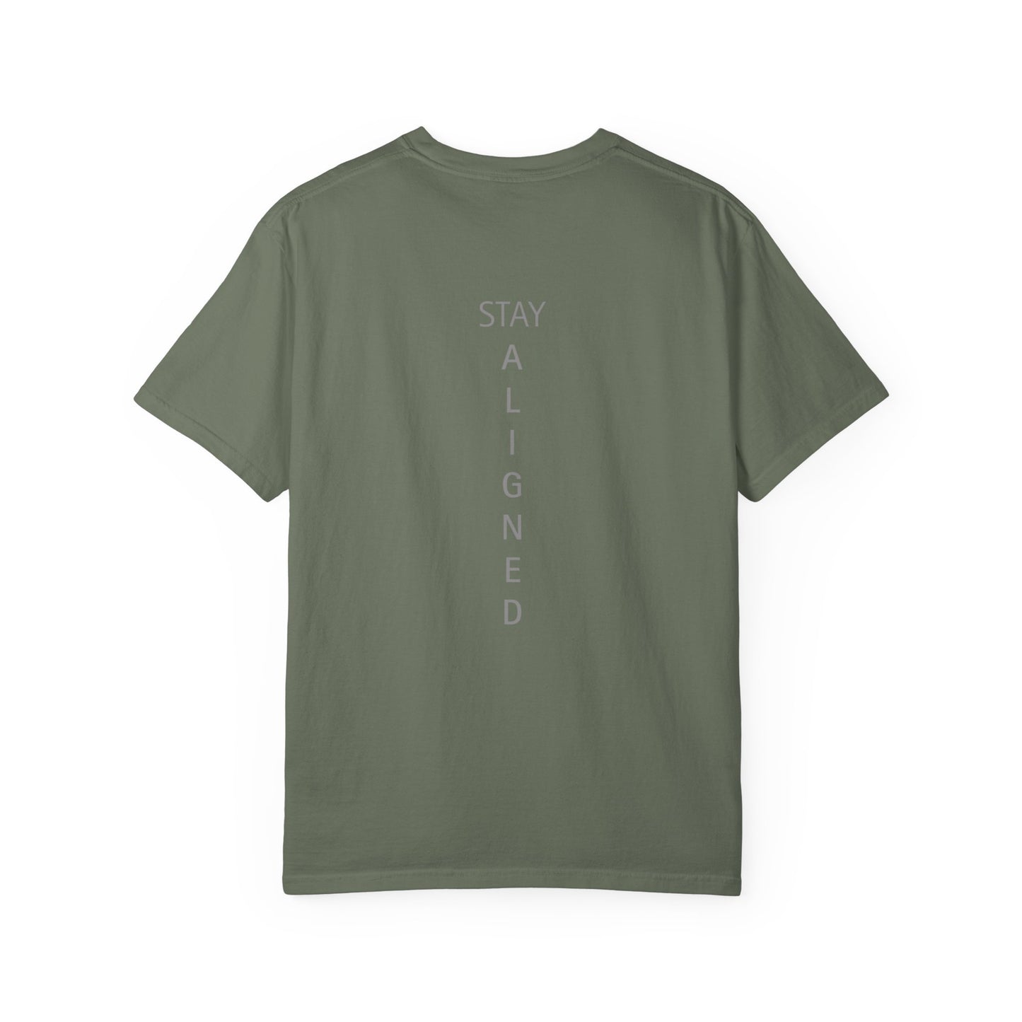 Unisex Garment-Dyed T-Shirt, Stay Aligned Philosophy Tee, Soft Cotton Summer Shirt, Motivational Graphic Tee, Wellness Gift, Casual [...]