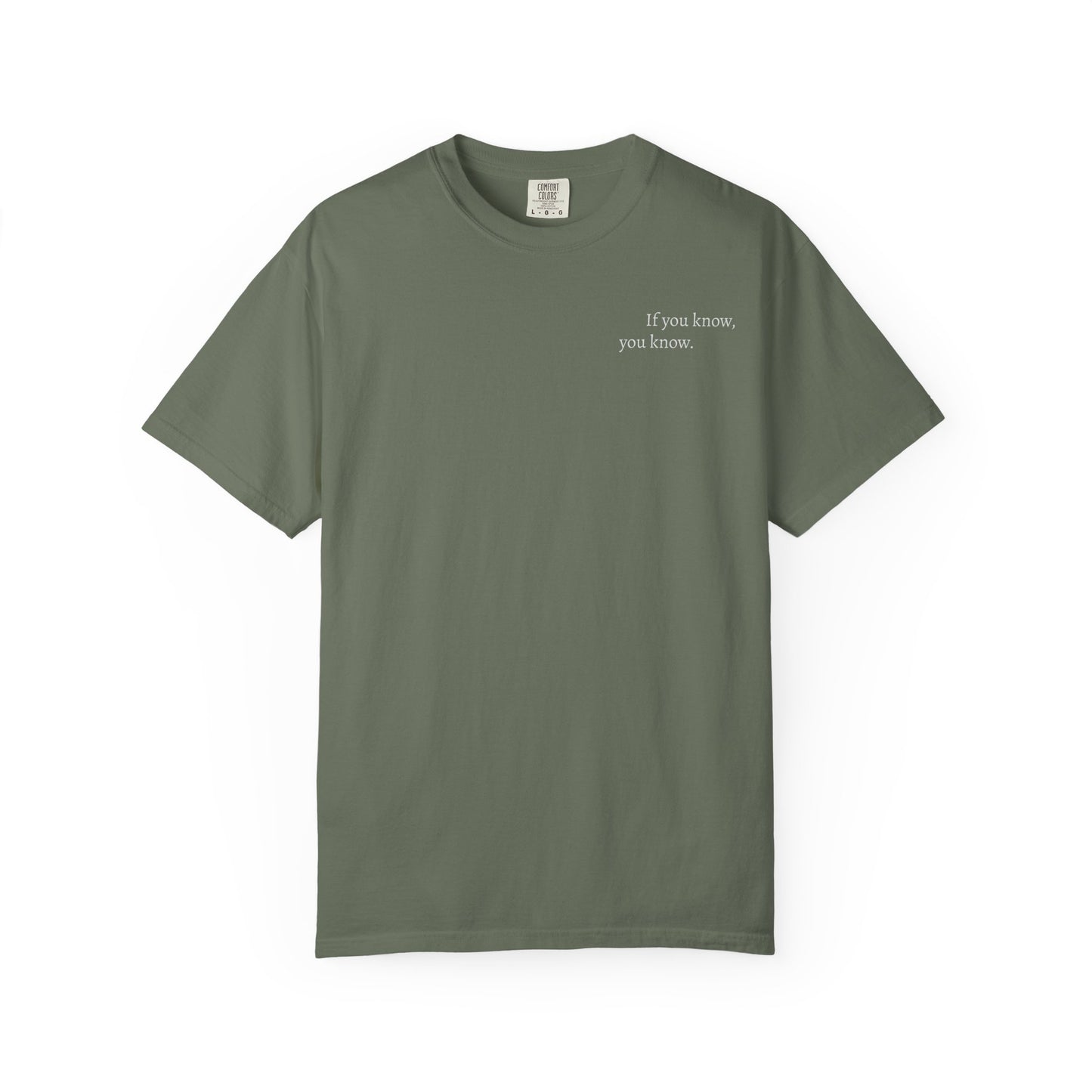 Unisex Garment-Dyed T-shirt - Casual Vibes, Gift for Friends, Everyday Wear, Summer Style, Comfortable Tee