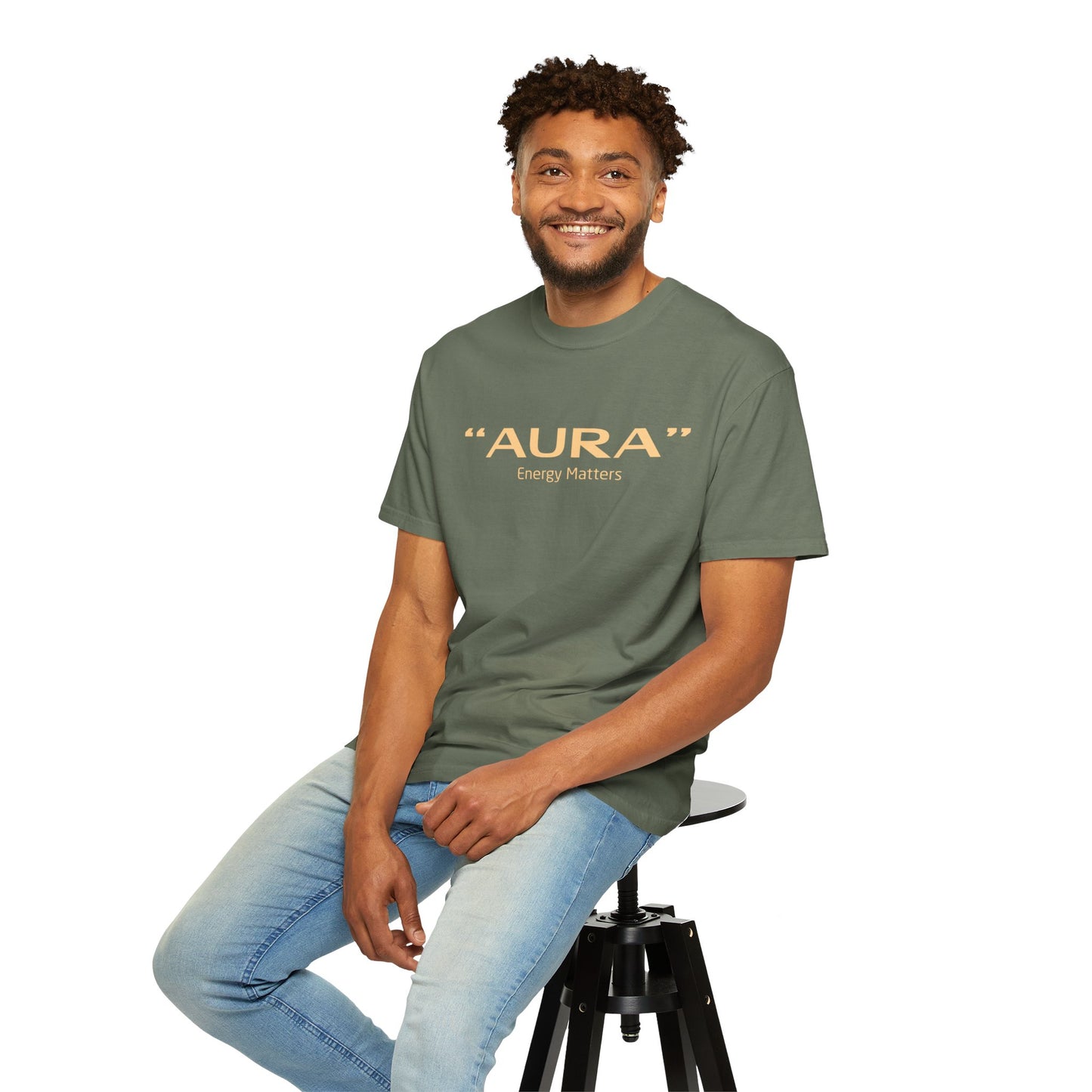 Aura Energy Matters Unisex T-Shirt | Spiritual Vibes Shirt | Gift for Healers, Mindfulness Practice, Casual Wear, Energy Awareness Apparel