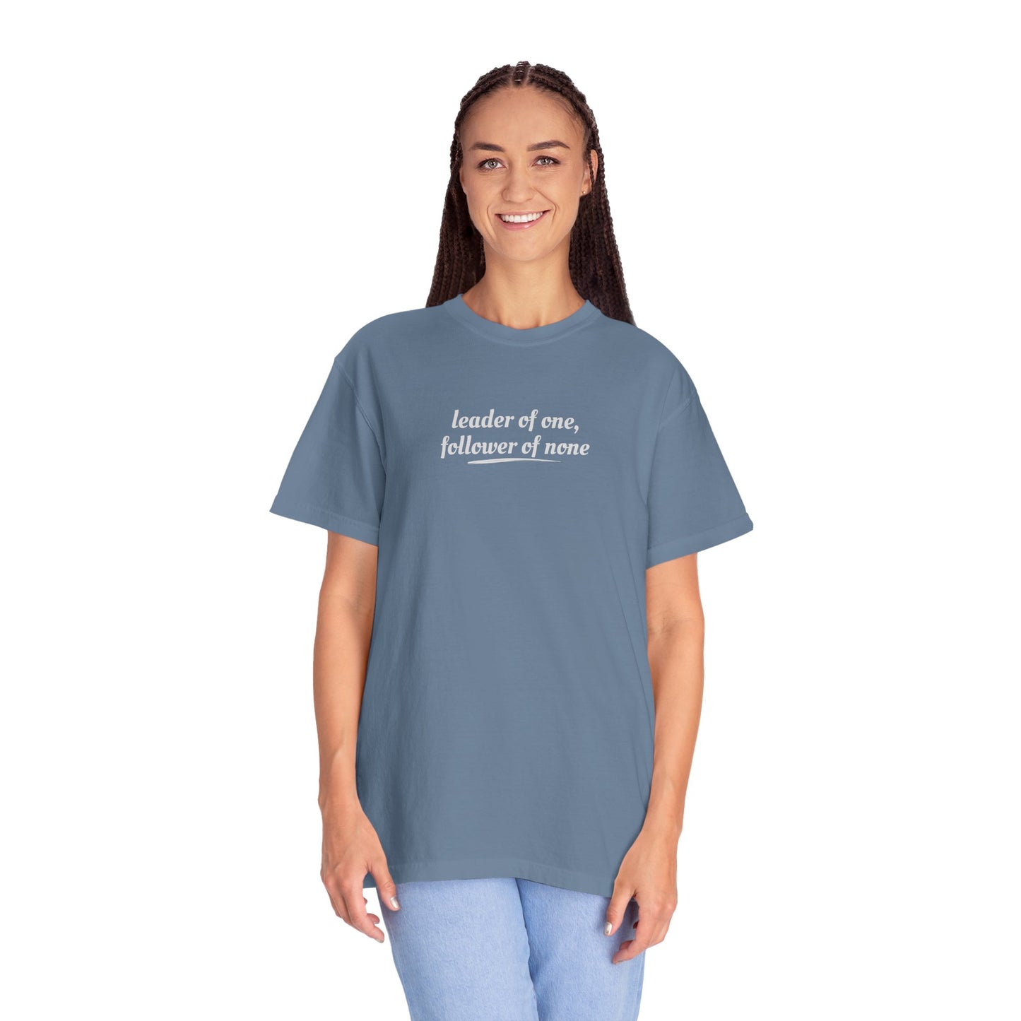 Leader of One T-Shirt, Casual Unisex Tee, Gift for Leaders, Inspirational Apparel, Birthday Gift, Motivational Wear