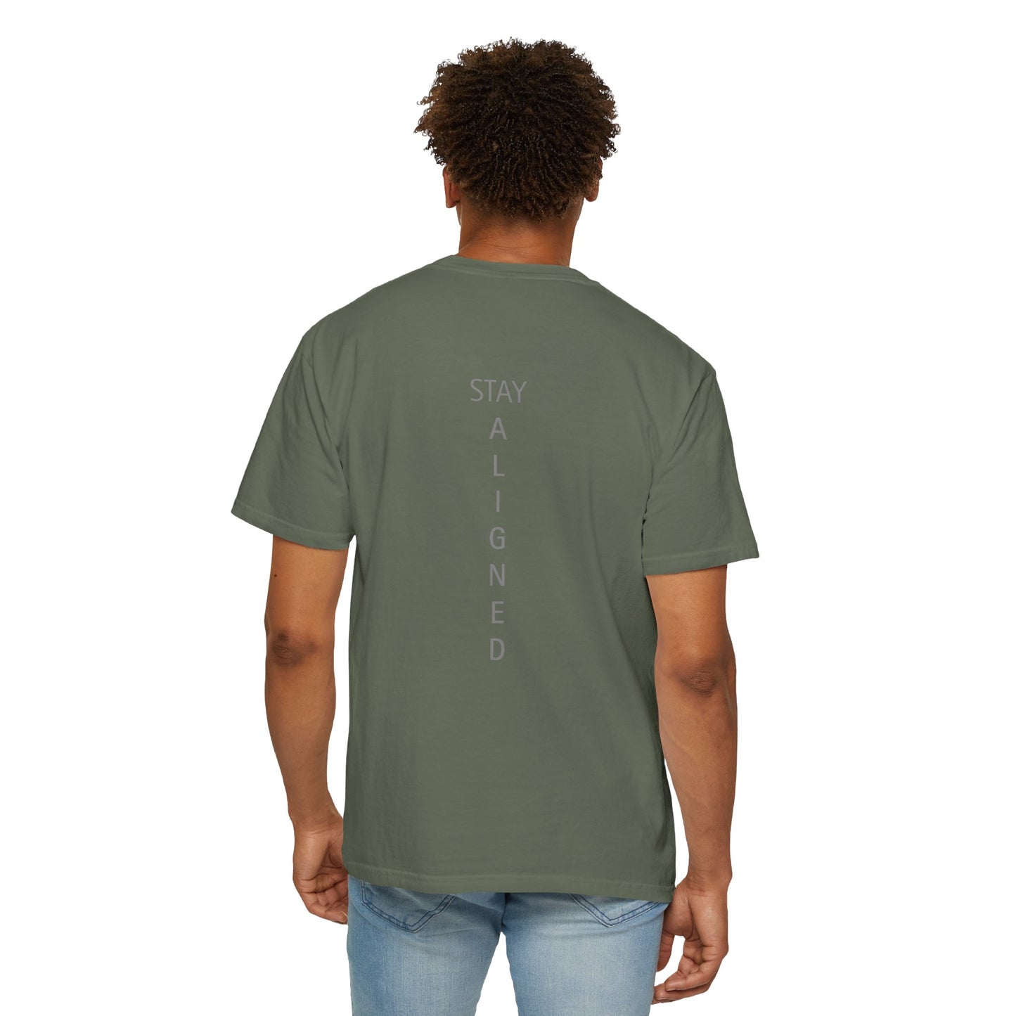 Unisex Garment-Dyed T-Shirt, Stay Aligned Philosophy Tee, Soft Cotton Summer Shirt, Motivational Graphic Tee, Wellness Gift, Casual [...]